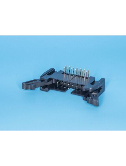 SCM-14R, вилка на плату, угловой монтаж 14pin(2х7), шаг 2.54мм