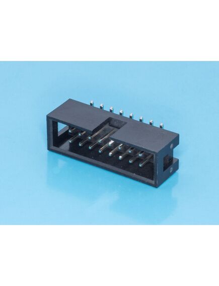 BHS-16, вилка на плату, smd монтаж 16pin(2x8), шаг 2.54мм