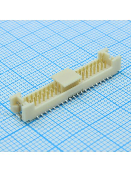 DF13EA-40DP-1.25V(51), разъем штыревой (3 стороны) hdr 40 контактов шаг 1.25мм smd рейка
