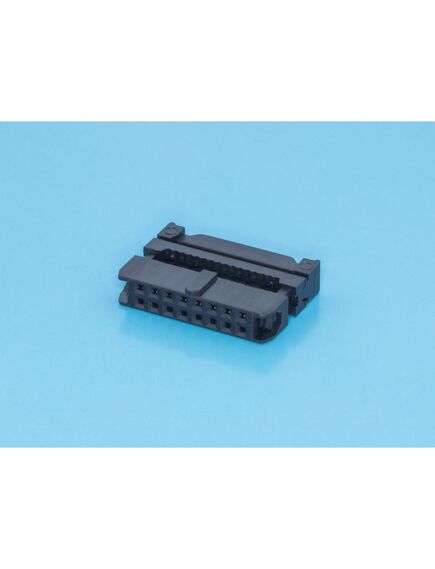IDC2-16, idc разъем, розетка на плоский шлейф 16pin(2x8), шаг 2.00мм