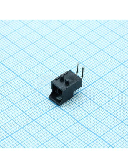 1053131102, разъем угловой серия nano-fit 2 контакта шаг 2.5 мм монтаж в отверстие