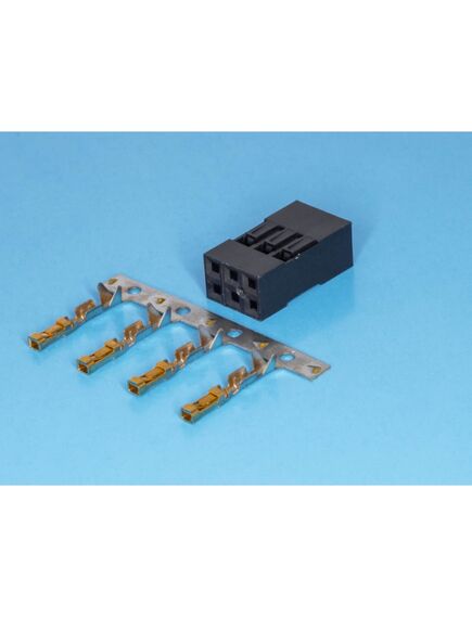 BLD-6, разъем 2х3 гнездо на кабель