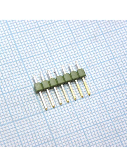 826629-7, разъем типа плата-плата, серия ampmodu mod ii, 7 контакт(-ов), штыревой разъем, 2.54 мм