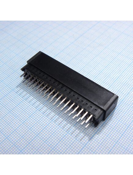KLS1-603C-36-S, слот 36 контактов, 2,54мм. 3а для монтажа на плату