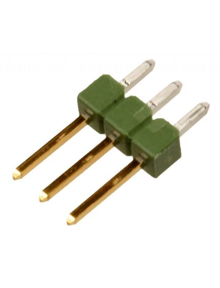 826629-3, разъем типа плата-плата, 2.54 мм, 3 контакт(-ов), штыревой разъем, серия ampmodu mod ii