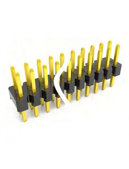 DS1021-2X8SF11, pld разъем, вилка на плату двухрядная прямая 16pin(2x8), шаг 2.54мм