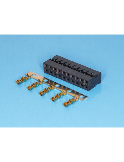 BLD2-20 КОРПУС (L-KLS1-540B-2X10-H), разъем 2х10 гнездо на кабель, шаг 2мм