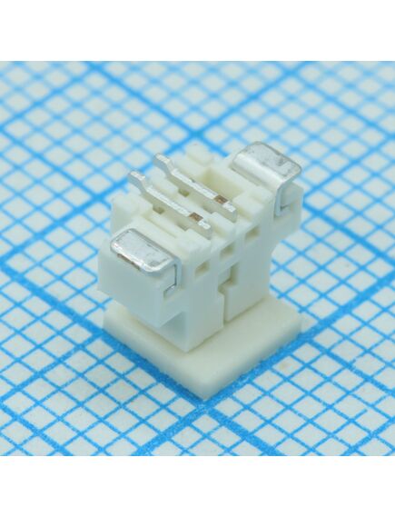 533980267, разъем провод-плата (3 стороны) 2 контакта шаг 1.25мм для поверхностного монтажа лента на катушке