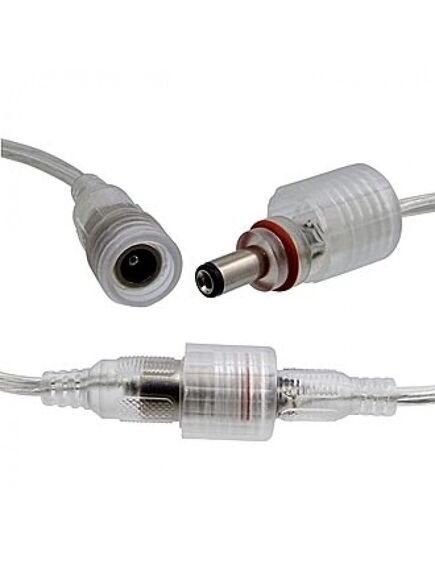WATERPROOF PAIR DC5.5MM, разъем герметичный waterproof pair dc5.5 мм, 2 контакта