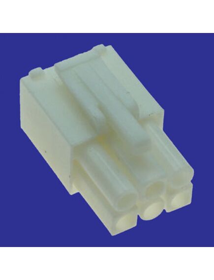 MFC 2X3F PITCH 4.5 MM+ TERMINALS, разъём питания низковольтный розетка 2x3 4.5 мм с зажимом