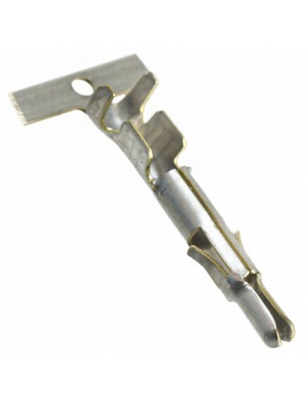 350687-1, контакт, серия universal mate-n-lok, штырь, обжим, 14 awg