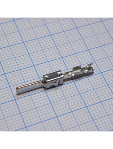 1-963745-1, контакт, штырь, обжим, 17-20 awg, с покрытием из олова, amp timer
