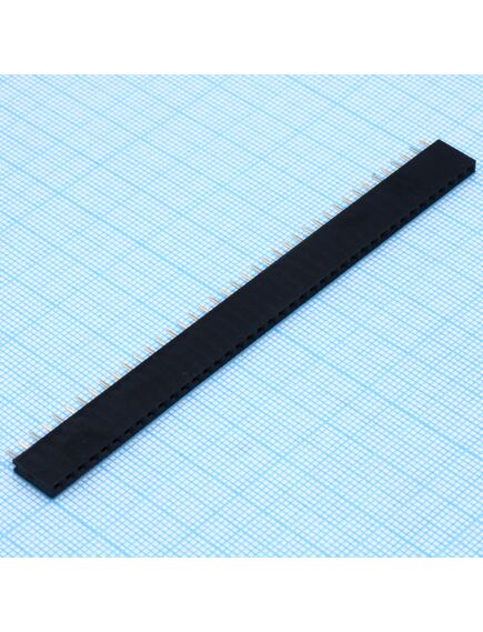 DS1023-1X40S21, гнездо на плату (шаг 2.54 мм) 40 контактов