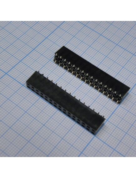 PBD-30 (F-V75P-2X15) smd, гнездо на плату 2.54мм