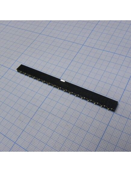 PBS-35 smd, гнездо на плату smd (шаг 2.54 мм) 35 контактов