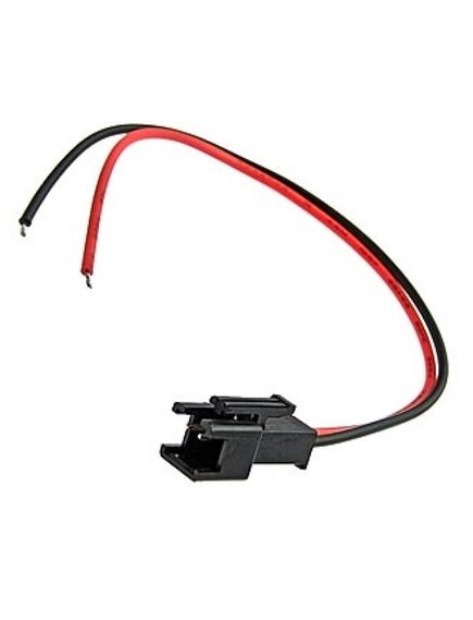 SM CONNECTOR 2P*150MM 22AWG MALE, межплатный кабель питания sm коннектор, 2p*150 мм, 22awg, вилка