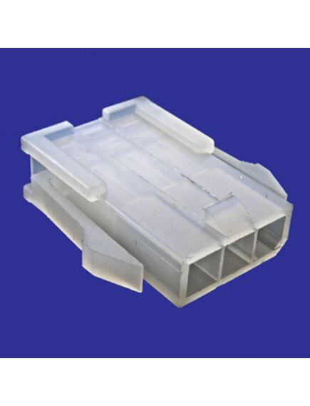 MF-1X3M + TERMINAL, разъем питания mini-fit 3 контакта, вилка на кабель, шаг 4,2мм