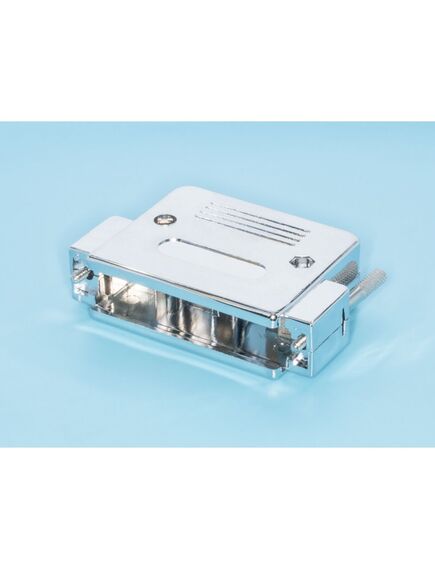 DNT-50C, корпус разъема 50 контактов с удлиненными винтами, металлизированный