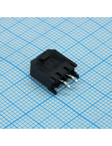 L-KLS1-XM1-3.00-1X02-S, 3.0mm pitch molex micro fit 3.0 wire to board connector,single layer,02 pins,straight male pin