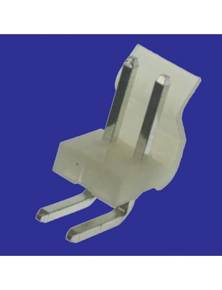 PWL-02R PITCH 3.96 MM, разъем питания 2 контакта, вилка угловая на плату, шаг 3,96мм