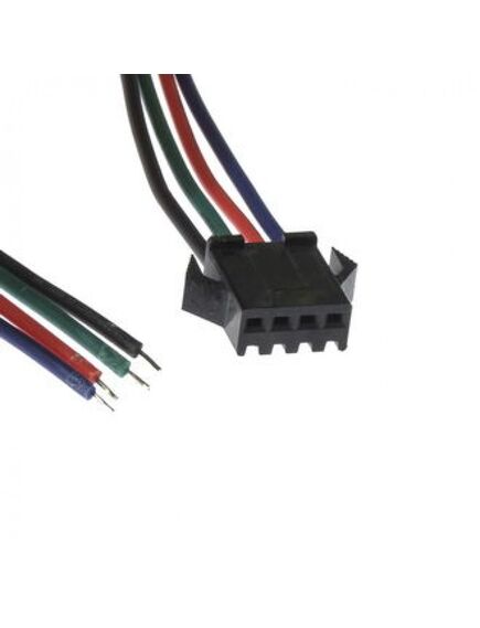 SM CONNECTOR 4P*150MM 22AWG FEMALE, межплатный кабель питания sm коннектор, 4p*150 мм, 22awg, розетка