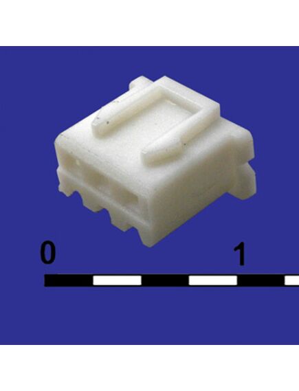 H-03 PITCH 2.54MM+TERMINAL, разъем питания низковольтный розетка 2.54 мм, 3 контакта