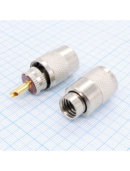 UHF-U213P шт накрутка RG-213, разъем высокочастотный, штекер uhf, накрутка на кабель rg213