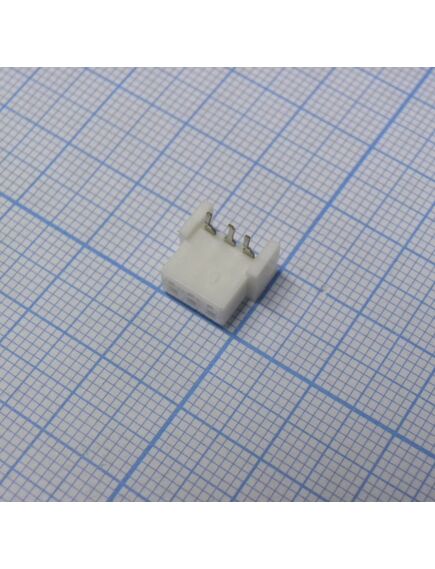 XH 03Fr 2.5mm розетка на плату угловая, розетка на плату угловая