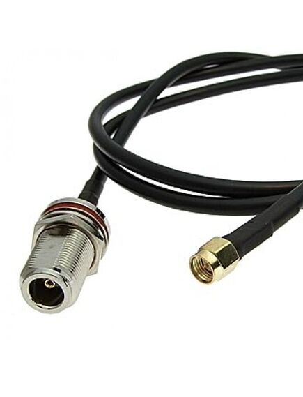 N-KY-3-RG58-100CM-SMA-J-3, разъем высокочастотный n-ky-3-rg58-100cm-sma-j-3, длина 10 см