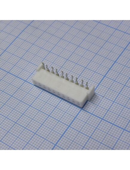 XH 10Fr 2.5mm розетка на плату угловая, розетка на плату угловая
