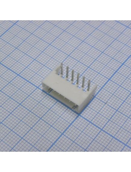 XH 06MRk 2.5mm формованный, вилка в плату формованная