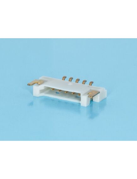 UW-5MR, разъем питания 5 контакта (п) на плату, прямой угол(yy-0850-s05rga)