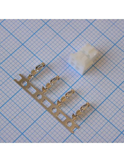 PHD 04F 2.0mm, разъем межблочного питания, гнездо
