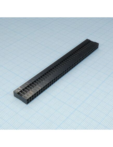 DS1071-2X40FCB, розетка на кабель 2,54мм 2ряда