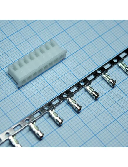 XH 08F 2.5mm розетка на кабель, розетка на кабель