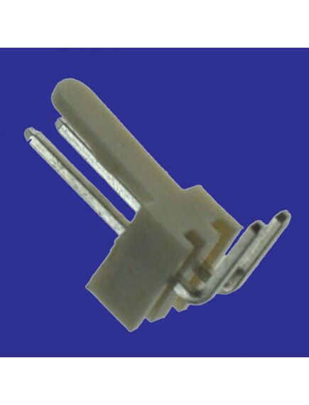 WF-02R PITCH 2.54MM, разъем типа провод-плата, вилка угловая, шаг 2.54 мм, 2 контакта