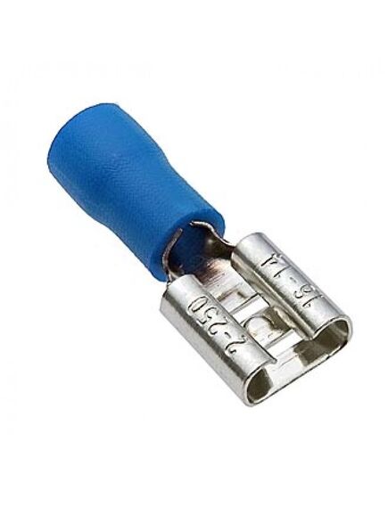 FDD2-250 BLUE, клемма ножевая изолированная fdd2-250 hst, синяя