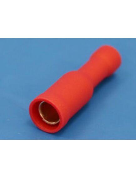 TBI-1.25-4F, клемма тип "b" 4,0мм, гнездо на провод 0,5-1,5мм, изолированная, кратно 100шт
