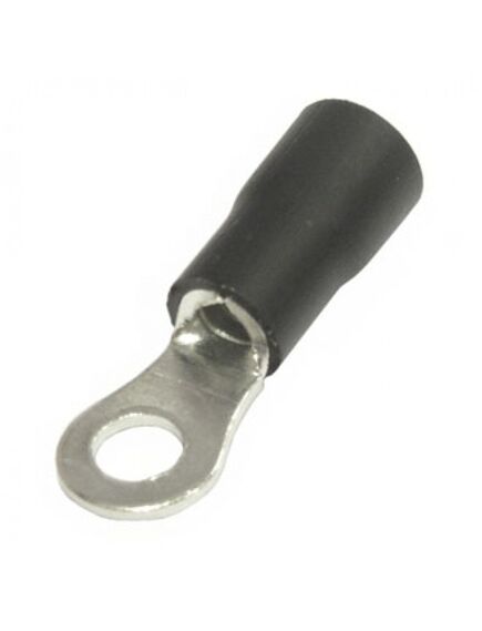 RV3.5-4 BLACK, клемма тип o изолированная rv3.5-4 черный