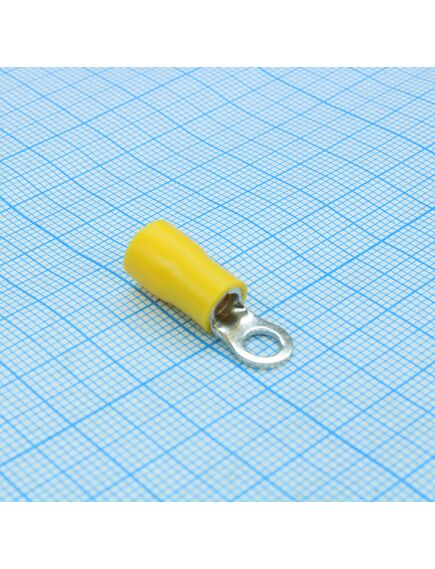 RVS5.5-4, клемма тип o d4.3mm провод 4-6мм2 yellow