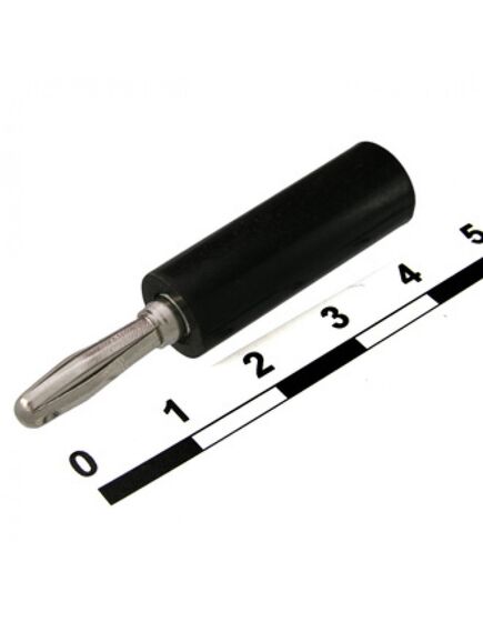 10-0070 F BLACK, штекер 10-0070 f черный, винтовое крепление