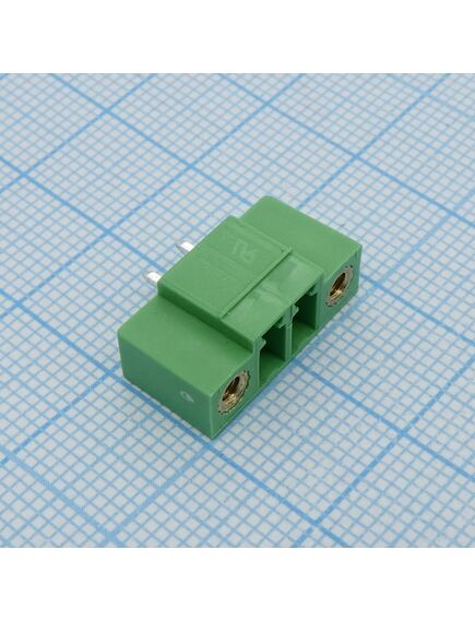 15EDGVM-3.81-02P-14-00A(H), разъемный клеммный блок на плату, 2 контакта. серия 15edgvm-3.81