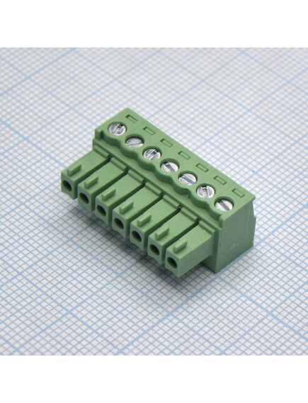 15EDGK-3.5-07P-14-00A(H), разъемный клеммный блок, 7 контактов. серия 15edgk-3.5