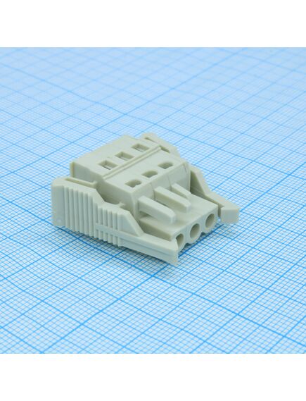 8EDGKG-5.0-03P-11-01A(H), разъемный клеммный блок серия 8edgkg шаг 5.0мм 03 контакт(-ов)