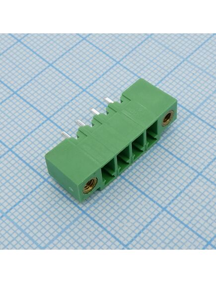 15EDGVM-3.81-04P-14-00A(H), разъемный клеммный блок на плату, 4 контакта. серия 15edgvm-3.81