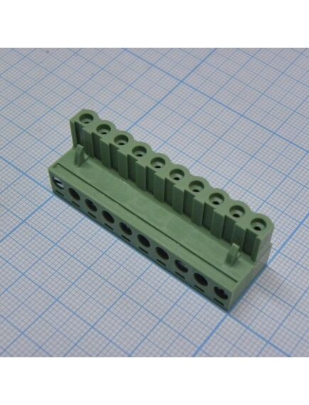 2EDGK-5.08-10P-14-00A(H), разъемный клеммный блок, 10 контактов. серия 2edgk-5.08