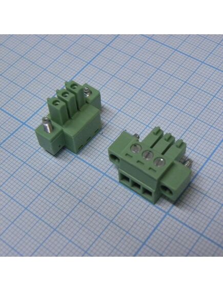 15EDGKM-3.5-03P-14-00A(H), разъемный клеммный блок, 3 контакта. серия 15edgkm-3.5