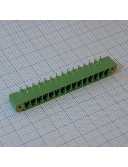 15EDGRM-3.81-15P-14-00A(H), разъемный клеммный блок на плату, 15 контактов. серия 15edgrm-3.81