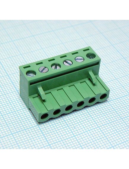 2EDGK-5.0-06P-14-00A(H), разъемный клеммный блок, 6 контактов. серия 2edgk-5.0