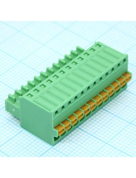 15EDGKD-2.5-12P-14-00A(H), разъемный клеммный блок, серия 15edgkd-2.5 12 контактов